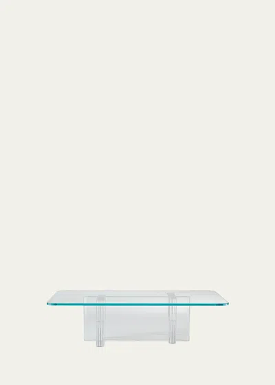 Interlude Home Naomi Cocktail Table In Clear