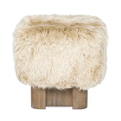 Interlude Home Noah Stool In Brown