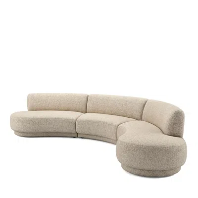 Interlude Home Nuage Sectional In Neutral