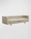 Interlude Home Ornette Sofa 91" In Black