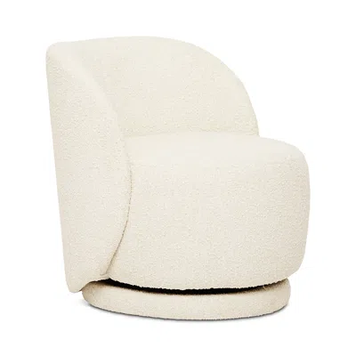 Interlude Home Oslo Swivel Lounge Chair In Neutral