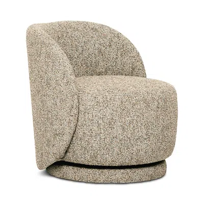 Interlude Home Oslo Swivel Lounge Chair In Multi
