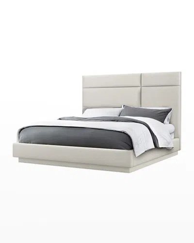 Interlude Home Quadrant King Bed In White