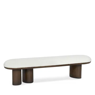 Interlude Home Reese Bench In Brown