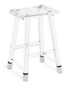 Interlude Home Reva Counter Stool In Transparent