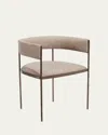 Interlude Home Ryland Dining Chair In Taupe