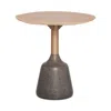 Interlude Home Sacha Small Bunching Cocktail Table In Gray