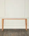 Interlude Home Sherwood Sofa Table In Brown