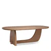 Interlude Home Slade Dining Table In Brown