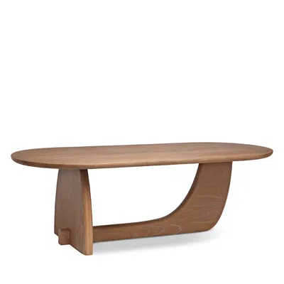Interlude Home Slade Dining Table In Brown