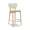 Interlude Home Stella Counter Stool In Neutral