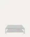 Interlude Home Surrey Acrylic Square Cocktail Table, Large