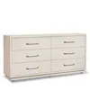 Interlude Home Taylor 6 Drawer Chest - Sand In Neutral