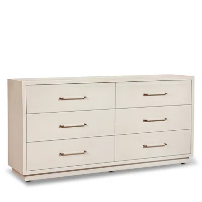 Interlude Home Taylor 6 Drawer Chest - Sand In Neutral