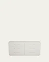 Interlude Home Taylor 6-drawer Chest In Natural White