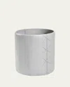 Interlude Home Xavier Wastebasket In Light Grey