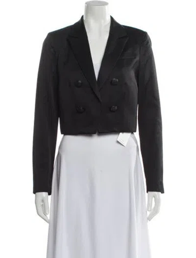 Pre-owned Intermix Blazer In Black