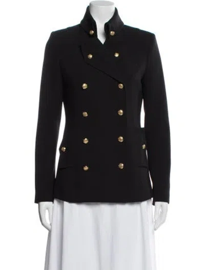 Pre-owned Intermix Blazer In Black