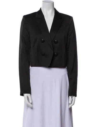 Pre-owned Intermix Blazer In Gray