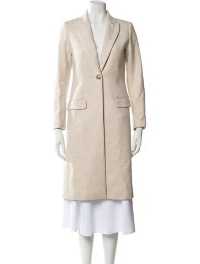 Pre-owned Intermix Blazer In Neutral