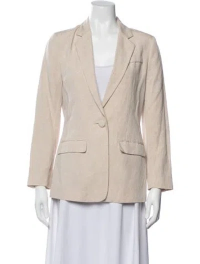 Pre-owned Intermix Blazer In Neutral