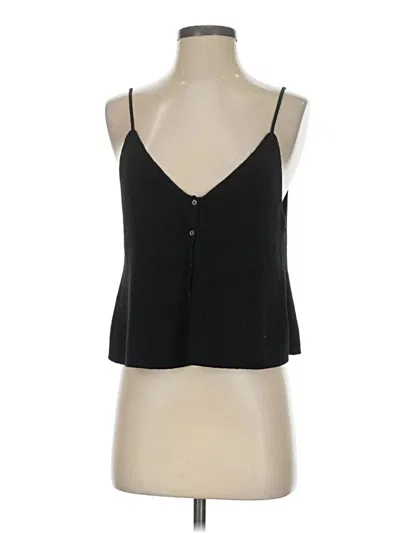 Pre-owned Intermix Cardigan Sweater In Black