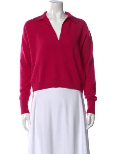 Pre-owned Intermix Cashmere Sweater In Pink