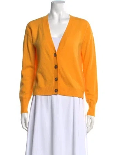 Pre-owned Intermix Cashmere V-neck Sweater In Multi