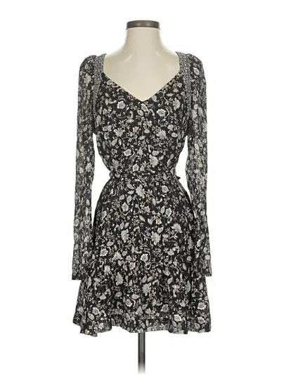 Pre-owned Intermix Casual Dress In Black