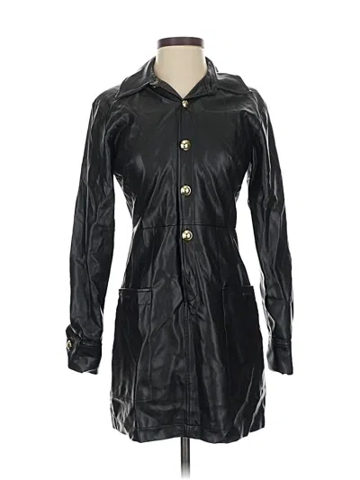 Pre-owned Intermix Casual Dress In Black