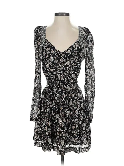Pre-owned Intermix Casual Dress In Black