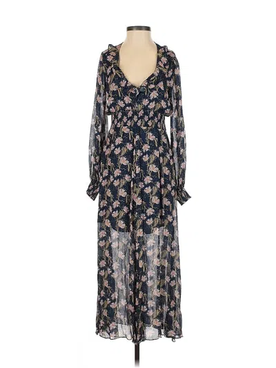 Pre-owned Intermix Casual Dress In Blue