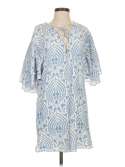 Pre-owned Intermix Casual Dress In Blue