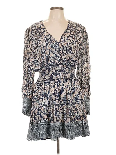 Pre-owned Intermix Casual Dress In Blue
