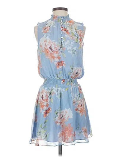 Pre-owned Intermix Casual Dress In Blue