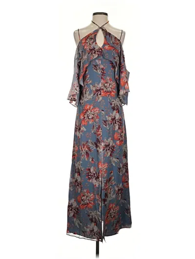 Pre-owned Intermix Casual Dress In Blue