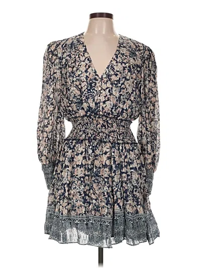 Pre-owned Intermix Casual Dress In Blue