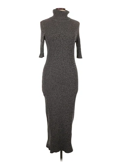 Pre-owned Intermix Casual Dress In Gray