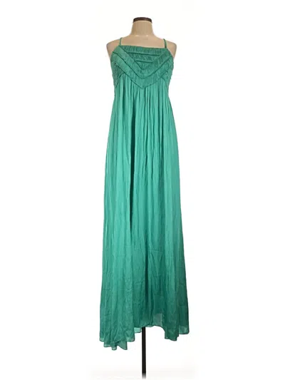 Pre-owned Intermix Casual Dress In Green