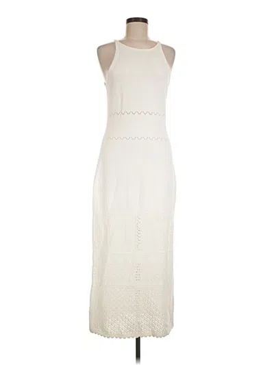 Pre-owned Intermix Casual Dress In Ivory