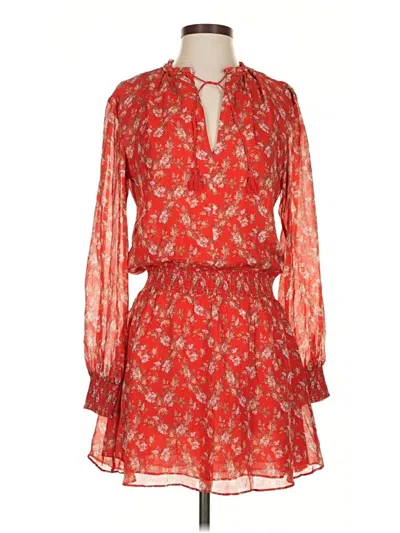 Pre-owned Intermix Casual Dress In Red