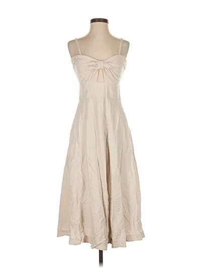 Pre-owned Intermix Casual Dress In White