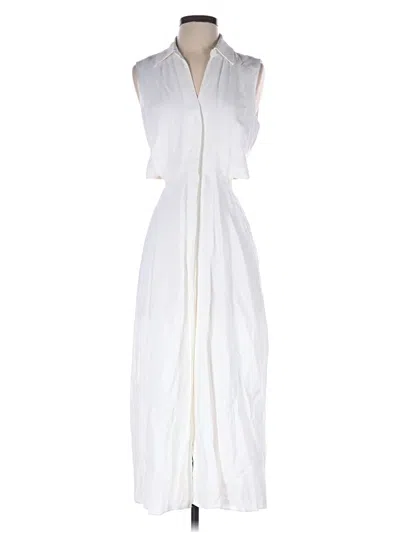 Pre-owned Intermix Casual Dress In White