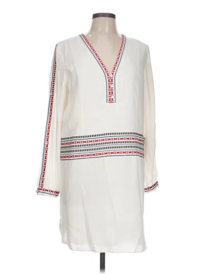 Pre-owned Intermix Casual Dress In White