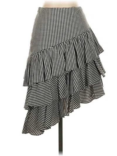 Pre-owned Intermix Casual Skirt In Black