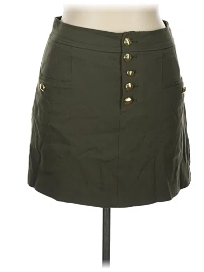 Pre-owned Intermix Casual Skirt In Green