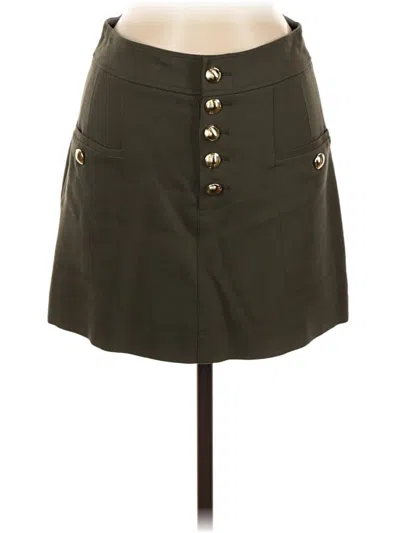 Pre-owned Intermix Casual Skirt In Green