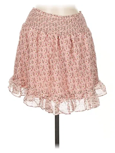 Pre-owned Intermix Casual Skirt In Pink