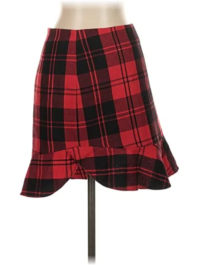 Pre-owned Intermix Casual Skirt In Red