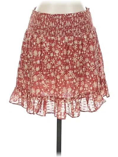 Pre-owned Intermix Casual Skirt In Red